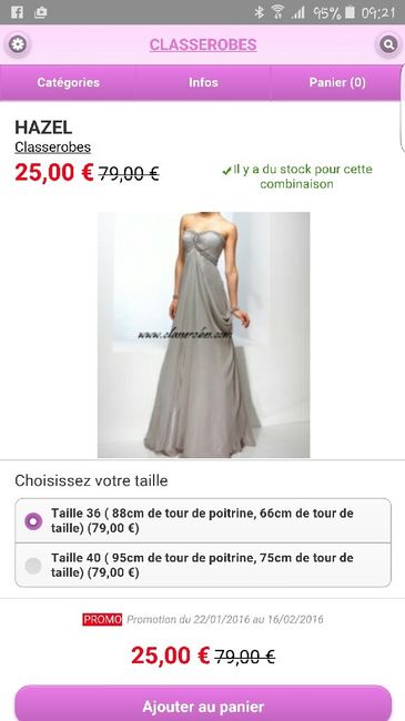 Je recherche ce style de robe demoiselle d'honneur - 1
