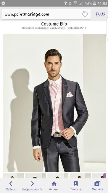 Costume homme ou allez? - 1
