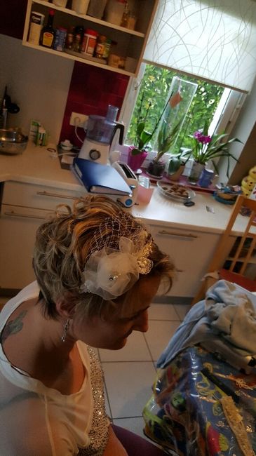 Essai coiffure cheveux court - 3