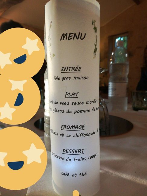  le menu