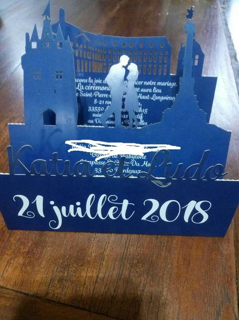 Notre faire part !!!!! Sur Bordeaux - 2