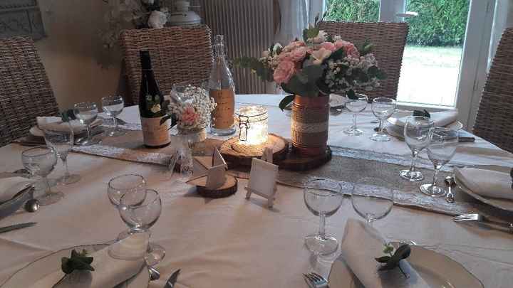 Essai de table inspiration chic&champêtre - 1