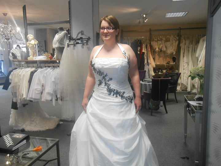 Ma robe apres les modifications...