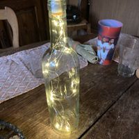Bouteilles avec guirlandes lumineuses chez Gifi - 3