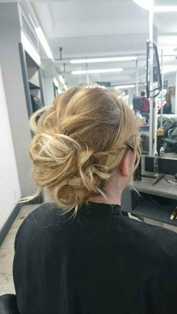 Essais coiffure et maquillage...  déception - 1