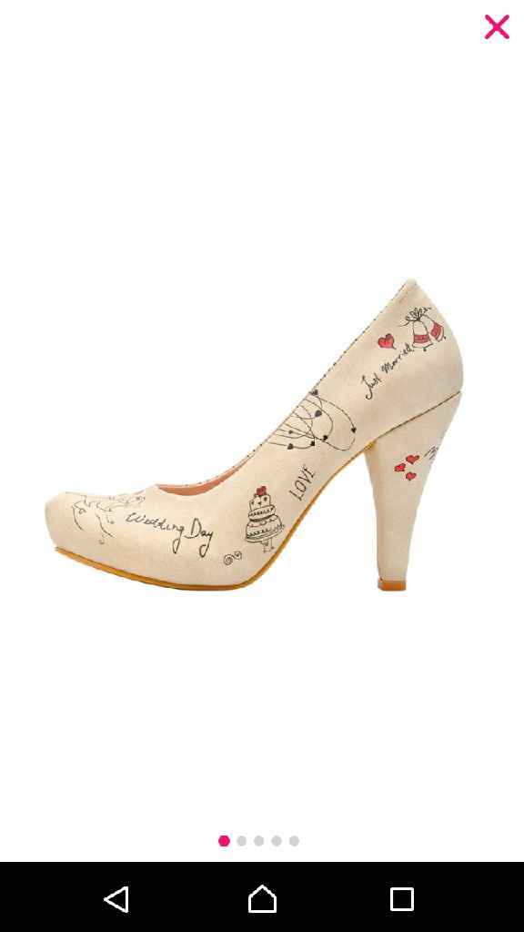 Pour les mariées originales... chaussures dogo - 1