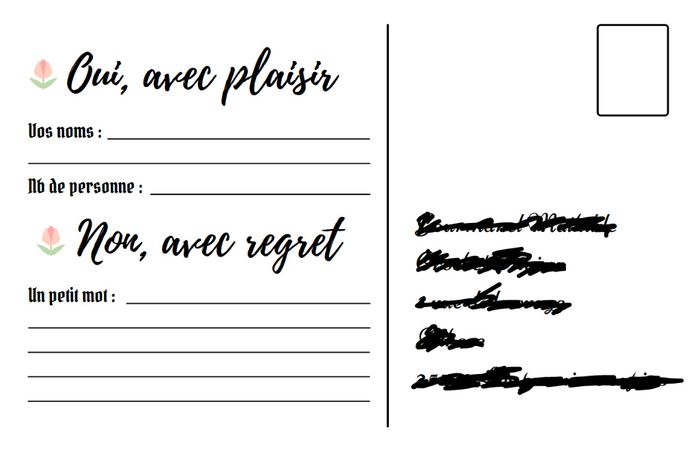 Texte des... coupons réponses ! - 2