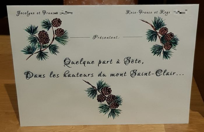 Et voilà nos faire parts diy 2