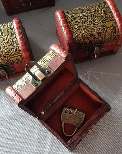 Cadeaux a gagner à la chasse au trésor. 2