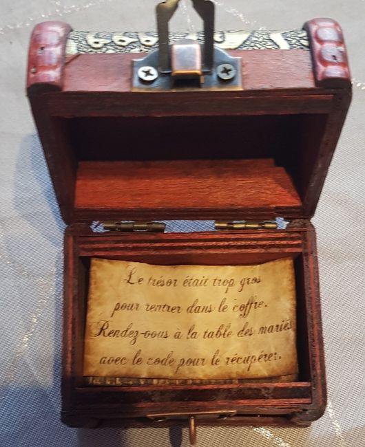 Cadeaux a gagner à la chasse au trésor. 16