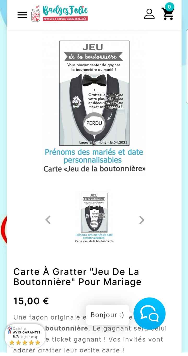 Bouquet pour les femmes et les hommes? - 1