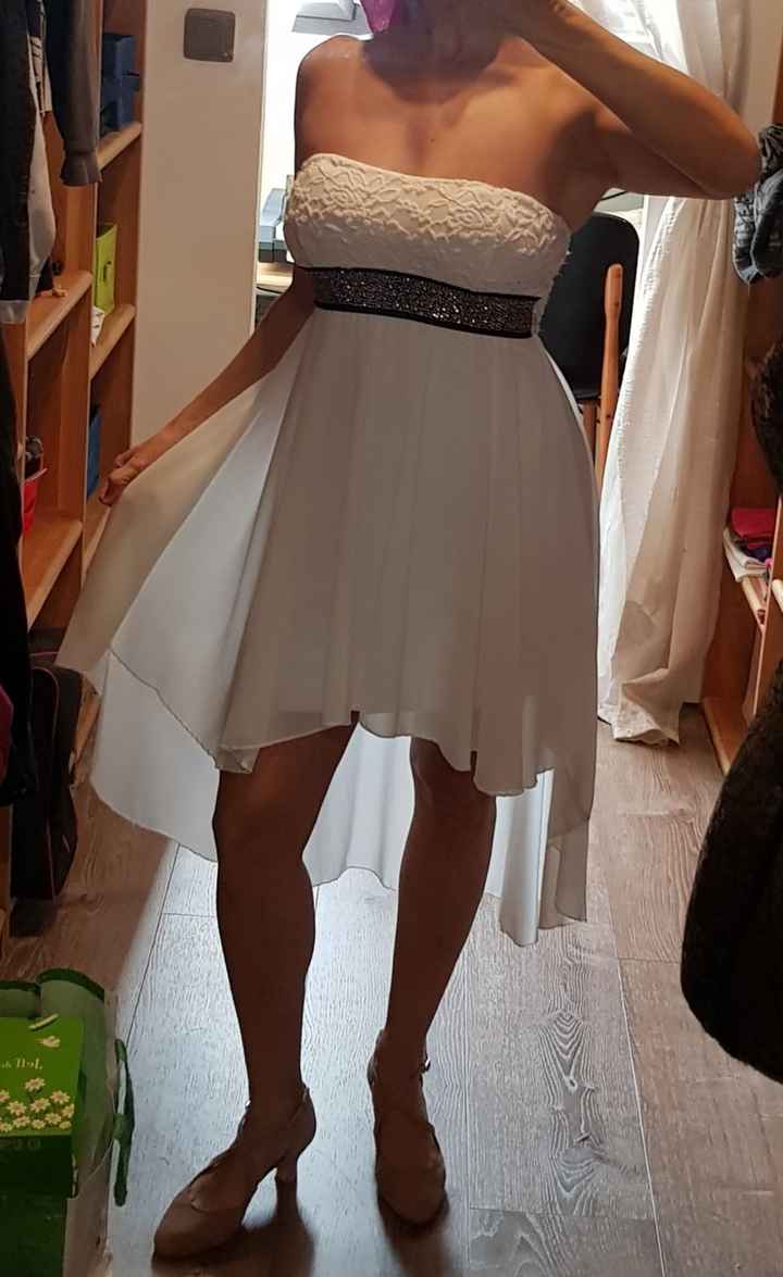 Ma robe pour le lendemain du mariage. - 1