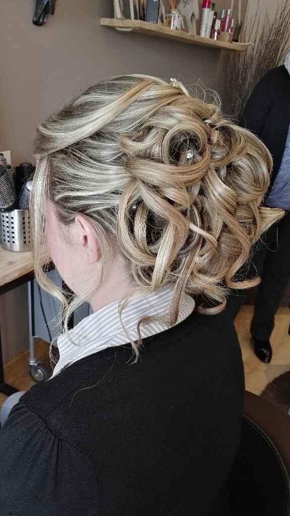 Essai chignon - 1