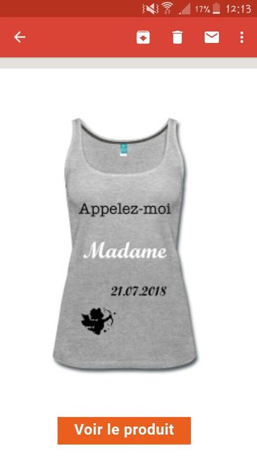 Tee shirt lendemain - 1