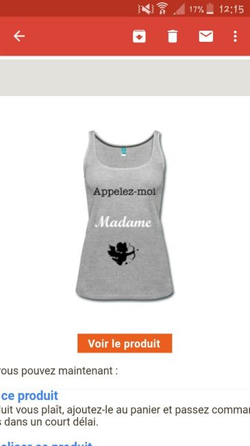 Tee shirt lendemain - 2
