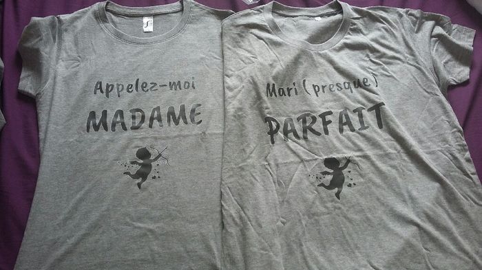 T-shirts du lendemain : trop contente !!! - 1