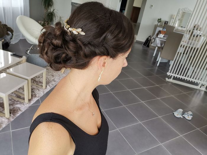 Essai chignon validé 😍 - 2