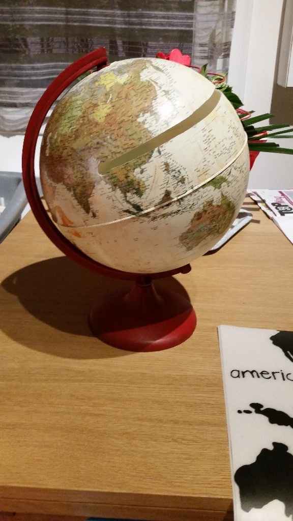 Notre tirelire customisée