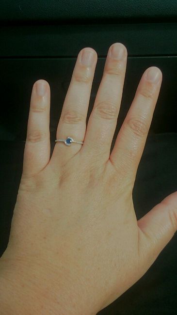Bague de fiancaille - 1
