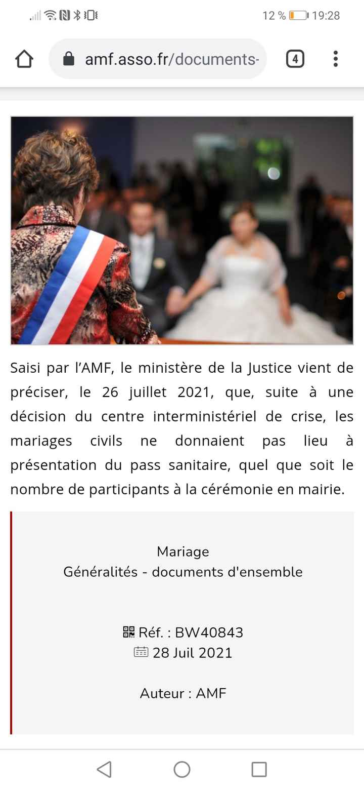 Pass sanitaire à partir du 9 août - 1