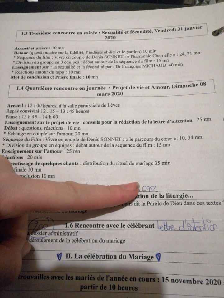 2 rdv sur la préparation du mariage - 2