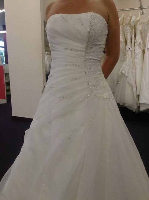 robe de mariée choix definitif ?