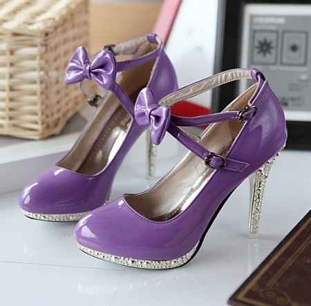 chaussure de couleurs