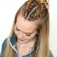 Coiffure mariée aux cheveux frisés - 1