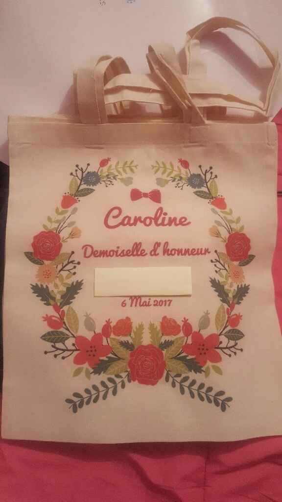 Trousse pour les kit de suivie des demoiselles d'honneur - 2