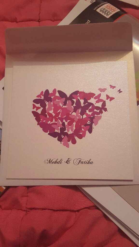 Mon faire part des deux côtés cette fois ci :) - 1