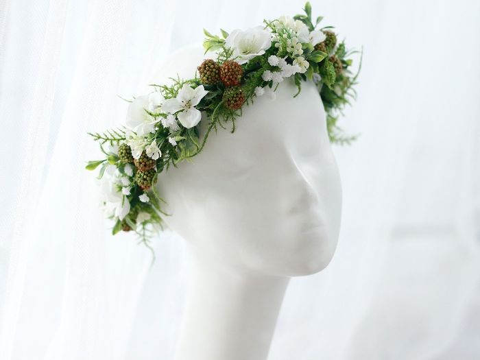 Bouquet forestier mariée et plus 16