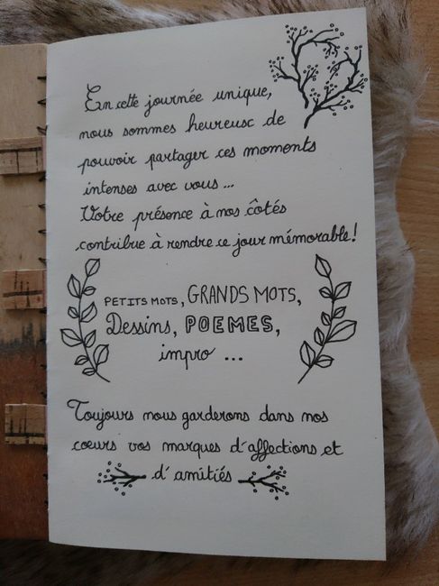 Livre d'or thème forêt 🌳🌳 - 2