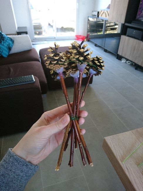 Petit tuto de mon début de bouquet 💐 - 2