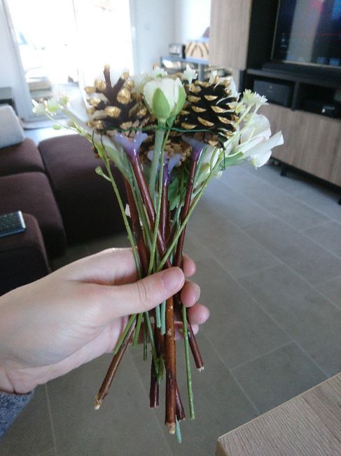 Petit tuto de mon début de bouquet 💐 - 3
