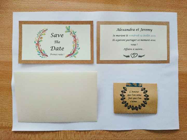 Save the date en un weekend - 1