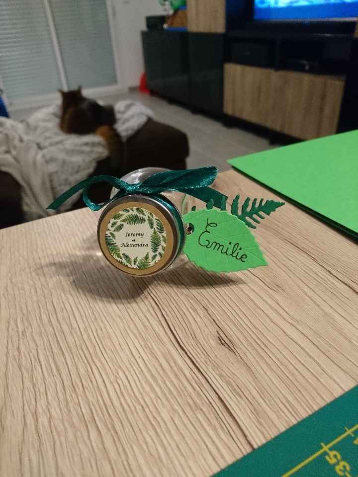 Cadeau invité marque place - 1