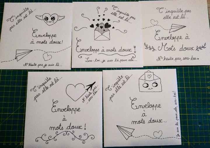 Enveloppes urne pour les têtes en l'air :) - 2