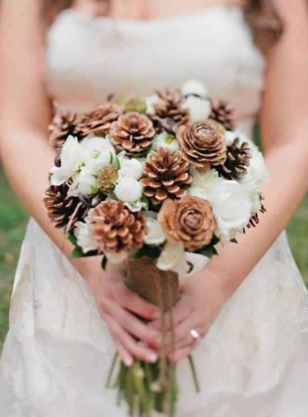 Bouquet forestier mariée et plus - 1