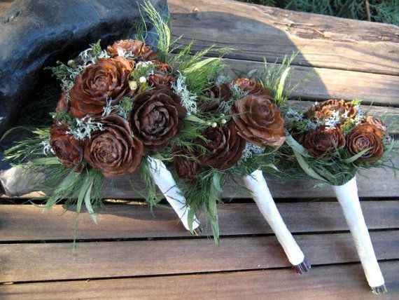 Bouquet forestier mariée et plus - 6