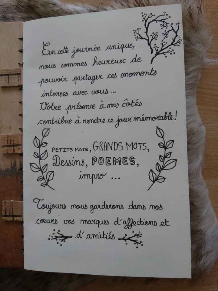Livre d'or thème forêt 🌳🌳 - 2