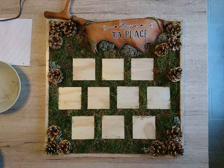 Mon plan de table forestier presque fini ;) - 2
