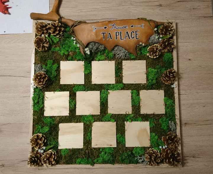 Mon plan de table forestier presque fini ;) - 4