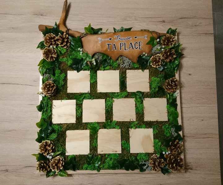 Mon plan de table forestier presque fini ;) - 5