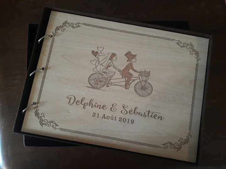 Notre livre d'or en bois - 1