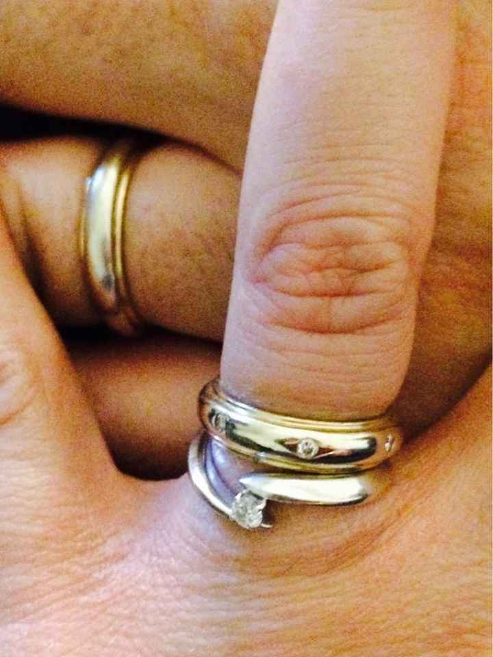 Avez-vous deux bagues : mariage & fiancailles ? - 1
