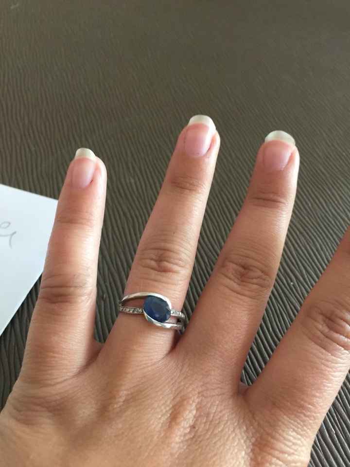 Avis sur bague de fiançailles - 1