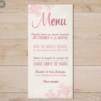 Menus diy word - 3