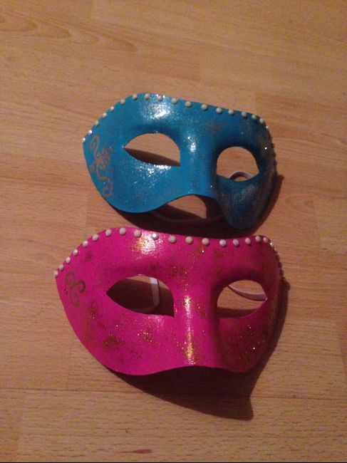 Masque pour la danse du début 
