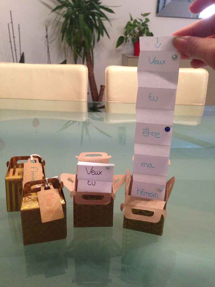  Demande de témoins - 1