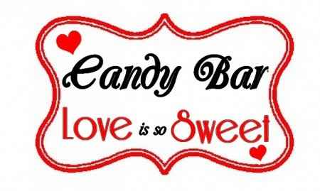 mes etiquettes candy bar